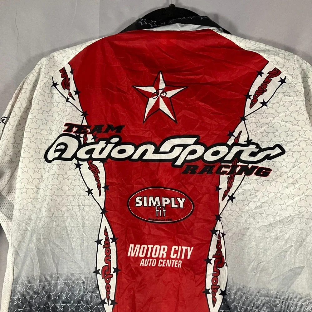 Voler Action Sports Men's Large Cycling Jacket USA Made Full‎ Zip - Picture 13 of 13